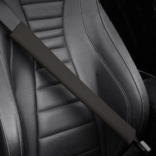 Load image into Gallery viewer, 50cm Leather and Plush Car Seat Belt Shoulder Cover Seat Belt Pad Car Styling Interior Seat Belt Cover Accessories
