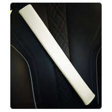 Load image into Gallery viewer, 50cm Leather and Plush Car Seat Belt Shoulder Cover Seat Belt Pad Car Styling Interior Seat Belt Cover Accessories
