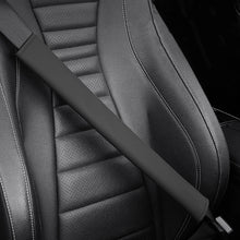 Load image into Gallery viewer, 50cm Leather and Plush Car Seat Belt Shoulder Cover Seat Belt Pad Car Styling Interior Seat Belt Cover Accessories
