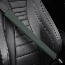 Load image into Gallery viewer, 50cm Leather and Plush Car Seat Belt Shoulder Cover Seat Belt Pad Car Styling Interior Seat Belt Cover Accessories

