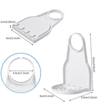 Load image into Gallery viewer, Laundry Detergent Universal White Organizer Soap Dish Accessories Drip Collector Cup Holder Fabric Softener Rack Spill
