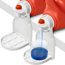 Load image into Gallery viewer, Laundry Detergent Universal White Organizer Soap Dish Accessories Drip Collector Cup Holder Fabric Softener Rack Spill
