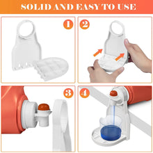Load image into Gallery viewer, Laundry Detergent Universal White Organizer Soap Dish Accessories Drip Collector Cup Holder Fabric Softener Rack Spill
