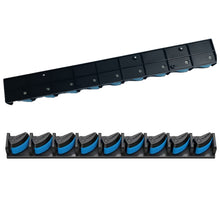 Load image into Gallery viewer, ABS Fishing Rod Holders Fishing Rod Storage Display Rack Pendant Wall Mounted Nine in One Fishing Outdoor
