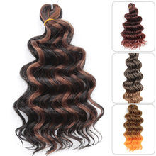Load image into Gallery viewer, 10 Inch Kinky Twist Marley Braiding Crochet Hair Synthetic Pre-Separated Springy Afro Twist Hair For Butterfly Locs Braids
