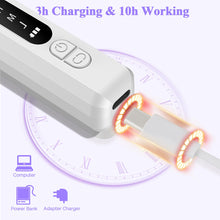 Load image into Gallery viewer, Portable Small Wireless Electric Nail Polisher Powerful Cordless Nail Drill Replaceable Nail Drill Bits Nail Art Performance
