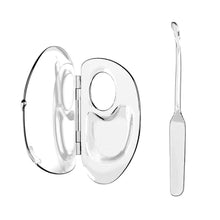 Load image into Gallery viewer, Liquid Foundation Color Mixing Plate Foldable Acrylic Portable Makeup Artist Special Plate Makeup Foundation Make-up Scraper

