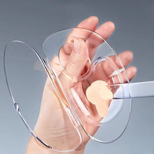 Load image into Gallery viewer, Liquid Foundation Color Mixing Plate Foldable Acrylic Portable Makeup Artist Special Plate Makeup Foundation Make-up Scraper
