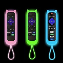 Load image into Gallery viewer, Remote Case TV Silicone Protective Controller Universal Replacement Sleeve Skin Glow for Roku Cover for TCL Roku
