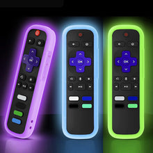 Load image into Gallery viewer, Remote Case TV Silicone Protective Controller Universal Replacement Sleeve Skin Glow for Roku Cover for TCL Roku
