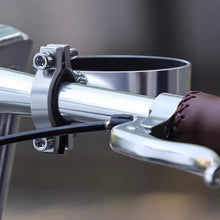 Load image into Gallery viewer, Aluminum Alloy Bicycle Water Cup Holder Handlebar Coffee Holder Adjustable Handlebar Water Bottle Holder
