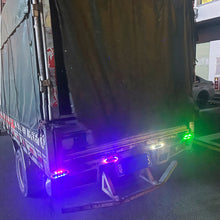 Load image into Gallery viewer, Truck Solar 14 LED Warning Light Night Ride Tail Marker Light Anti-rear Strobe Light for Mortorcycle Car Motorcycle Electric Vehicle Bicycle
