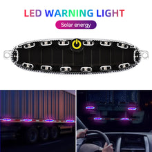 Load image into Gallery viewer, Truck Solar 14 LED Warning Light Night Ride Tail Marker Light Anti-rear Strobe Light for Mortorcycle Car Motorcycle Electric Vehicle Bicycle
