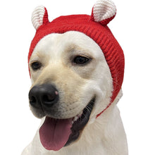 Load image into Gallery viewer, Pet Knit Cap Dog Winter Hat Funny Warm Pet Beanie Clothing Large dog Labrador Golden Retriever Cap Winter Pet Accessory
