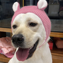 Load image into Gallery viewer, Pet Knit Cap Dog Winter Hat Funny Warm Pet Beanie Clothing Large dog Labrador Golden Retriever Cap Winter Pet Accessory
