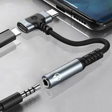 Load image into Gallery viewer, 2 in 1 USB C Splitter PD Fast Charger Cable Type C to 3 5 Jack Audio Adapter For Samsung S24 S23 S22 S21 Ultra A54 A53 iPhone 15
