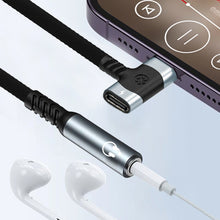 Load image into Gallery viewer, 2 in 1 USB C Splitter PD Fast Charger Cable Type C to 3 5 Jack Audio Adapter For Samsung S24 S23 S22 S21 Ultra A54 A53 iPhone 15
