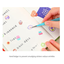 Load image into Gallery viewer, 2pcs Tweezers Creative Macaroon Color Clip for DIY Decroative Journal Diary Scrapbook Sticker Tool Back To School Student Supply

