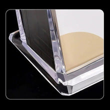 Load image into Gallery viewer, Transparent Business Card Holder Acrylic Display Stand Box Desk Storage Shelf Plastic Desktop Place Card Holder Office Supplies
