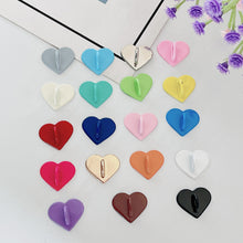 Load image into Gallery viewer, Adhesive Metal Heart Phone Charm Holder Mobile Phone Case Finger Ring Stand Hooks Buckle Charms Clasp DIY Accessories String
