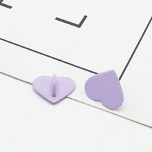 Load image into Gallery viewer, Adhesive Metal Heart Phone Charm Holder Mobile Phone Case Finger Ring Stand Hooks Buckle Charms Clasp DIY Accessories String
