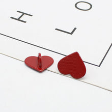 Load image into Gallery viewer, Adhesive Metal Heart Phone Charm Holder Mobile Phone Case Finger Ring Stand Hooks Buckle Charms Clasp DIY Accessories String
