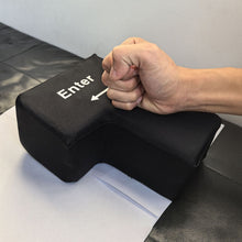 Load image into Gallery viewer, USB Enter Key Vent Pillow Soft Computer Button Return Key For Offices Decompression Pillow Stress Relief Toy Enter Huge Button
