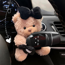Load image into Gallery viewer, Car Windshield Wiper Turn Signal Switch Ornaments Decorations Plush Doll Bear Auto Interior Decoration Accessories Home Desk Ornament
