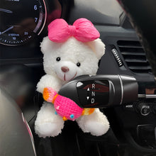 Load image into Gallery viewer, Car Windshield Wiper Turn Signal Switch Ornaments Decorations Plush Doll Bear Auto Interior Decoration Accessories Home Desk Ornament
