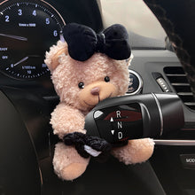 Load image into Gallery viewer, Car Windshield Wiper Turn Signal Switch Ornaments Decorations Plush Doll Bear Auto Interior Decoration Accessories Home Desk Ornament

