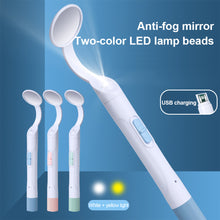 Load image into Gallery viewer, USB Oral Endoscope Two-color LED Light Bead Oral Anti-fog Endoscope Household Dental Examination Mirror Dental Health Care Tool
