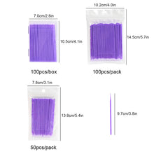 Load image into Gallery viewer, Multipurpose Makeup Cleaning Stick Wiping Eyeliner Removing False Eyelashes Partial Concealer Grafted Eyelash Cotton Swab
