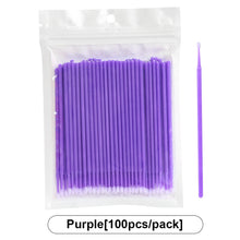 Load image into Gallery viewer, Multipurpose Makeup Cleaning Stick Wiping Eyeliner Removing False Eyelashes Partial Concealer Grafted Eyelash Cotton Swab
