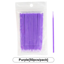 Load image into Gallery viewer, Multipurpose Makeup Cleaning Stick Wiping Eyeliner Removing False Eyelashes Partial Concealer Grafted Eyelash Cotton Swab
