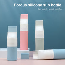 Load image into Gallery viewer, Porous Silicone Sub Bottle Cosmetics Shampoo Lotion Leakproof Storage Bottle Portable Washable Reusable Travel Bottle
