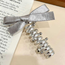 Load image into Gallery viewer, Bowknot Telephone Wire Hair Band Simple Durable Braided Hair Tie Highly Elastic Bubble Braid Headwear Hair Accessories
