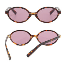 Load image into Gallery viewer, Retro Small Frame Oval Blue-light-blocking Glasses Fashionable Versatile Durable Metal Hinge Glasses for Women

