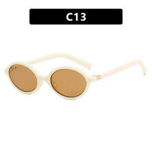 Load image into Gallery viewer, Retro Small Frame Oval Blue-light-blocking Glasses Fashionable Versatile Durable Metal Hinge Glasses for Women
