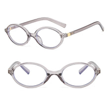 Load image into Gallery viewer, Retro Small Frame Oval Blue-light-blocking Glasses Fashionable Versatile Durable Metal Hinge Glasses for Women
