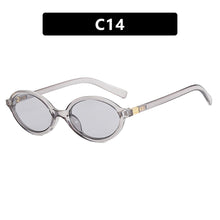 Load image into Gallery viewer, Retro Small Frame Oval Blue-light-blocking Glasses Fashionable Versatile Durable Metal Hinge Glasses for Women
