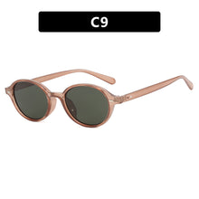 Load image into Gallery viewer, Simple Retro Oval Small Frame Blue-light-blocking Glasses Fashionable Versatile Durable Metal Hinge Glasses for Women
