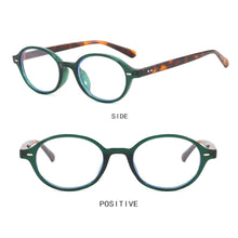 Load image into Gallery viewer, Simple Retro Oval Small Frame Blue-light-blocking Glasses Fashionable Versatile Durable Metal Hinge Glasses for Women
