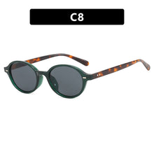 Load image into Gallery viewer, Simple Retro Oval Small Frame Blue-light-blocking Glasses Fashionable Versatile Durable Metal Hinge Glasses for Women
