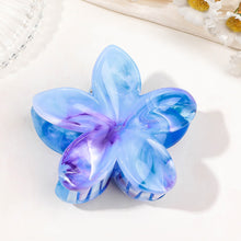 Load image into Gallery viewer, Colorful Flower Marbling Hairpin Hair Claw Clip Creative Plastic Hair Clip Simple Fashionable Headwear Hair Accessories for Women
