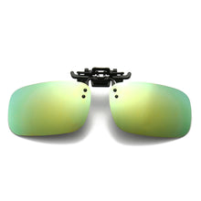 Load image into Gallery viewer, Polarizing Sunglasses Clip UV Protection Lightweight Outdoor Anti Glare Square Sunglasses for Cycling Driving Fishing Hiking
