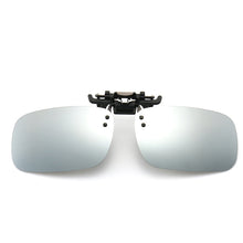 Load image into Gallery viewer, Polarizing Sunglasses Clip UV Protection Lightweight Outdoor Anti Glare Square Sunglasses for Cycling Driving Fishing Hiking
