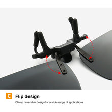 Load image into Gallery viewer, Polarizing Sunglasses Clip UV Protection Lightweight Outdoor Anti Glare Square Sunglasses for Cycling Driving Fishing Hiking
