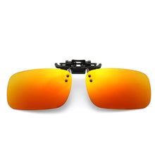Load image into Gallery viewer, Polarizing Sunglasses Clip UV Protection Lightweight Outdoor Anti Glare Square Sunglasses for Cycling Driving Fishing Hiking
