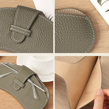 Load image into Gallery viewer, Portable Glasses Storage Bag Simple Fashionable PU Leather Glasses Protective Cover Sunglasses Reading Glasses Storage
