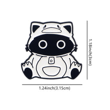Load image into Gallery viewer, Cartoon Cute Black Cat Brooch Women's Brooch Pin Alloy Multifunctional Decoration Badge Clothing Accessories Backpack Accessories
